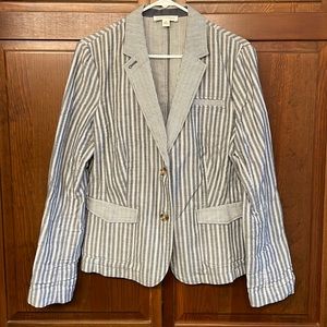 Banana Republic pinstripe blazer